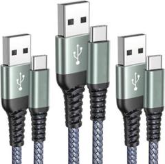TypeC ケーブル USB 充電 パソコン ゲーム 3本 1m/2m/1m
