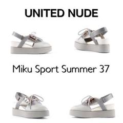 靴 UNITED NUDE Miku Sport Summer 36 ユナイテッド ヌード UNITED NUDE Miku Sport Summer （Nude