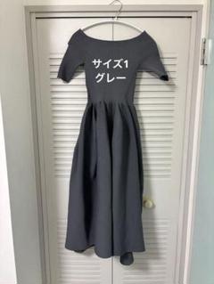 CFCL 半袖ワンピース グレー FLUTED 2025年最新】cfcl ワンピースの人気アイテム - メルカリ