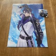 刀剣乱舞 九州国立博物館 日光一文字クリアファイル と缶バッチセット