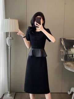 春の結婚式にぴったりシンプルタイトワンピース✨パーティーにも最適