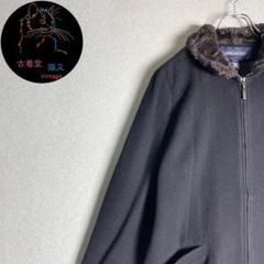 ✮コート　ウールコート　London Fog　黒　ヴィンテージ　M✮