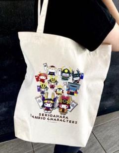 （数量限定品）サンリオキャラクターズ ポムポムプリン　関ヶ原　トートバッグ