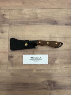 FEDECA 鍛造バトニング鉈 名栗ブラウン フェデカ ナタ 名栗 美品 レアのサムネイル