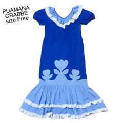 PUAMANA CRABBE プアマナ クラッベ　ムームー　ロングワンピース