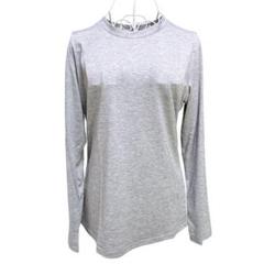 Tシャツ カットソー レディース 長袖 クルーネック ロングｔシャツ 吸汗通気