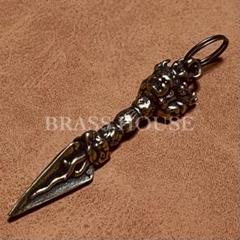 三面のプルパ 楽天市場】プルパ 金剛杵 独鈷杵 仏具 鉄製 長さ約15．8cm