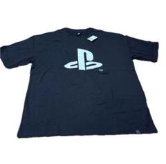 レア【新品未使用】SONY プレイステーション　ロゴTシャツ　半袖　ブラック SONYオフィシャル PlayStation プリントTシャツ ブラック ソニー