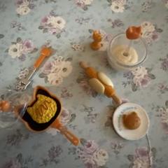 猫型ミニチュア調理器具セット