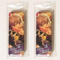 新品★あんスタ★UNDEAD【大神晃牙】ロング缶バッジ★2点セット 新品☆あんスタ☆UNDEAD【大神晃牙】ハート型缶バッジ＆ネーム