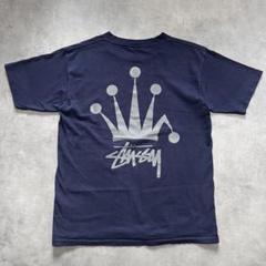 80’s 90's old stussy crown t-shirt
