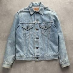 リーバイス 70505 70s デニムジャケット Gジャン 米国製 水色【38】