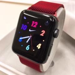 Apple Watch series2 ナイキ アップルウォッチ 42mm 黒