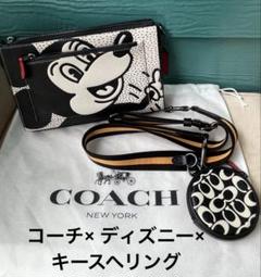 ⭐️極美品⭐️コーチ×キースヘリングコラボ 2way ショルダーバック クラッチ Amazon | [コーチ] Disney X Keith Haring x ディズニー x