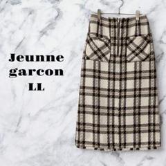 24AW ジェニーギャルソン Jenny garcon チェック柄 スカート