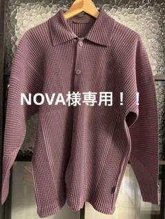 オムプリッセイッセイミヤケブルゾン美品パープルM