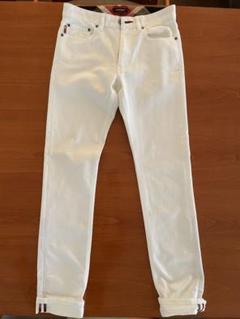 BLACK LABEL CRESTBRIDGE ホワイトデニム ノバチェック