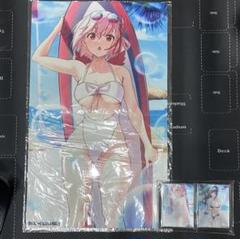 リコリスリコイル　錦木千束　スリーブ・プレイマット　　シークレットver セット Amazon.co.jp: リコリコ ドレス&グラス&バー 錦木千束 スリーブ