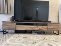 【手渡し限定】木製テレビ台 引き出し付き