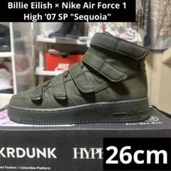 【中古美品】NIKE ナイキ ×ビリー・アイリッシュ AIR FORCEのサムネイル