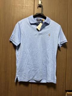 POLO RALPH LAUREN ライトブルーポロシャツ M