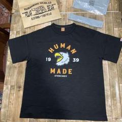 【オンライン購入】HUMAN MADE アーチロゴホーク 両面プリントT 黒XL オンライン購入】HUMAN MADE アーチロゴホーク 両面プリントT 黒