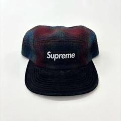 supreme ウールキャンプキャップ　ボックスロゴ Supreme - Rubber Logo Camp Cap - UG.SHAFT
