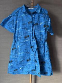 そ【フォーティーワン】総柄シャツワンピ【新品】