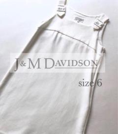 【8万完売J&M Davidson デヴィッドソン】白ホワイトワンピースのサムネイル