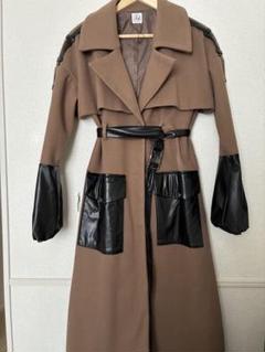 melt the lady stand collar coat
