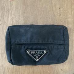 PRADA - PRADA プラダ ティッシュケース ポーチ レア グリーン