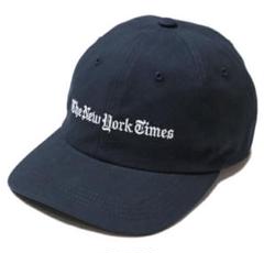 The New York times キャップ　ネイビー　新品未使用 SHELLTER ONLINE SHOPはThe NewYork Times(ニューヨークタイムズ