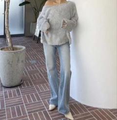 sea room lynn Heavyブークレスキッパーニット Sea Room Lynn Heavyブークレスキッパーニット