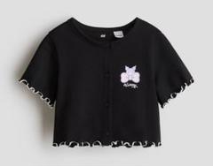 新品未使用＊クロミちゃん前開きコットン100%トップス100~105cm