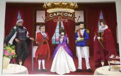 逆転裁判　カプコンカフェ　御剣怜侍　ポストカード　王室風衣装 12月24日に始まるカプコンカフェ×「逆転裁判」コラボの試食会
