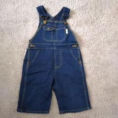 BEAMS mini デニムサロペット　100cm
