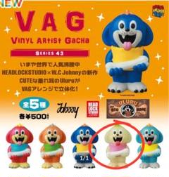 v ag31 headlock ヘッドロックスタジオ　ガチャ ソフビ　フィギュア