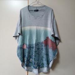 drug store 風景プリントぶた Tシャツ