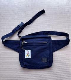 PORTER ポーター　ボディバッグ　ネイビー