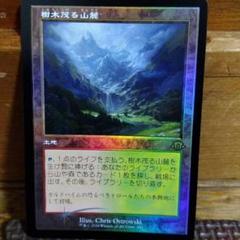 樹木茂る山嶺 旧枠　FOIL Yahoo!オークション -「樹木茂る山麓 foil」の落札相場・落札価格