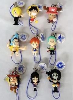 希少 レア ワンピース フィギュア ストラップ 初期 まとめ ☆ワンピース オリジナルフィギュアストラップ 9体セット 非売品
