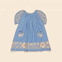 Apolina アポリナ - mto パッチワークワンピース5-7Y 新品未使用
