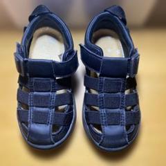 IFME 黒 キッズサンダル 16cm