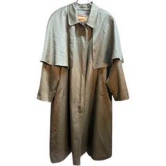 バーバリー プレステージ コレクション ステンカラー コート シルク混 金タグ BURBERRY - 【希少】90s バーバリー プレステージコレクション