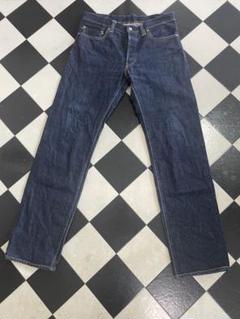 美品　児島ジーンズ　ストレートデニム　34