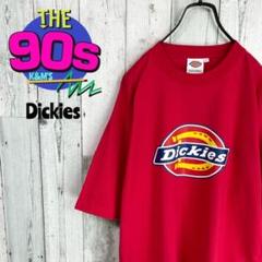 90's Dickies ディッキーズ ビックロゴ ゆるだぼ Tシャツ