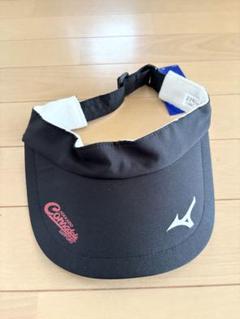 新品　コンサドーレ札幌　サンバイザー Mizuno サンバイザー 黒
