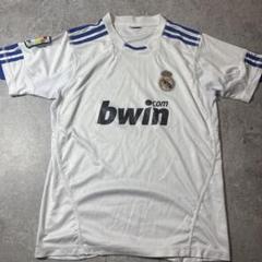 bwin ユニフォーム RARE JC Sports Black White REAL MADRID BWIN Away Jersey