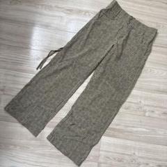 DANSKIN ストライプ ワイドパンツ