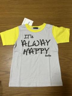 BeBe メッセージプリント Tシャツ 120cm